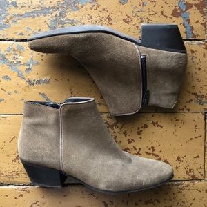 Suede Booties